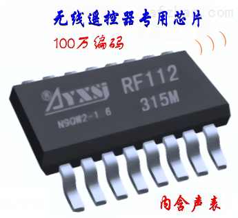 RF112-315M/433M無線模塊 低功耗長距離通信的理想選擇